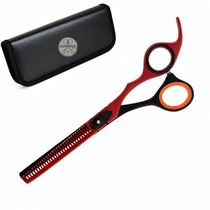 Ciseaux professionnels pour la retouche des cheveux 6 pouces en acier inoxydable, ciseaux de coiffure texturisants et de coupe de cheveux, tranchants et lisses - Product Image 3