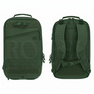 Sac à dos pour ordinateur portable 100% polyester personnalisé, résistant à l'eau, avec port de charge USB, multi-poches, sac à dos de voyage et d'affaires pour hommes et femmes - Product Image 4