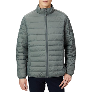 Good Price - Essentials Men's Lightweight Water - Resistant <b>Packable</b> Puffer <b>Jacket</b> - Product Image 5