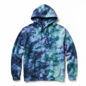 Sweat-shirts tie-dye pour hommes fabriqués au Pakistan, logo personnalisé, faible MOQ, prix bas. - Product Image 1