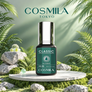 Pegamento para Extensiones de Pestañas COSMILA Classic, Retención de 8 Semanas, Fórmula para Todo Clima, Secado en Menos de 0.5s, Resistente al Agua, Negro - Product Image 1