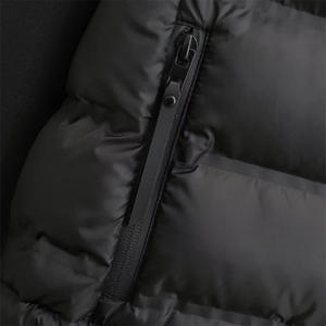 Chaqueta acolchada para mujer, de nailon y poliéster, transpirable, para clima frío, con capucha, precio al por mayor. - Product Image 4