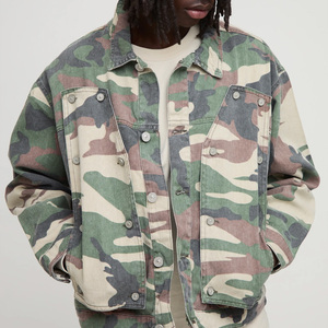 Veste en jean sur mesure OEM, veste brodée, veste en jean de coton, veste streetwear pour commandes de boutiques aux États-Unis - Product Image 3