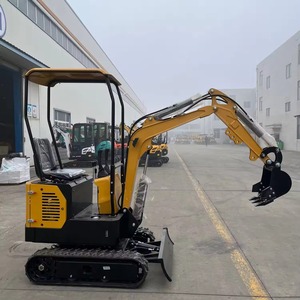 Mini-excavatrice diesel haute performance d'occasion, conçue pour une utilisation fiable dans la construction routière et l'aménagement paysager - Product Image 5