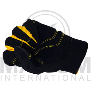 customized Durable Cow Split <b>Leather</b> Safety Work <b>Gloves</b> with Anti-Smash Anti-Cut Anti-Slip Anti-Impact Protection <b>gloves</b> - Product Image 6