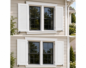 Design d'entrée haut de gamme style intérieur rustique élégant meubles sur mesure durables et élégants portes et volets en bois massif - Product Image 3