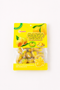 OEM ODM Golden Mango Peelable <b>Gummy</b> <b>Candy</b> Rich Ripe Mango Flavor Soft Chewy Bagged Wholesale Competitive Price - Product Image 1