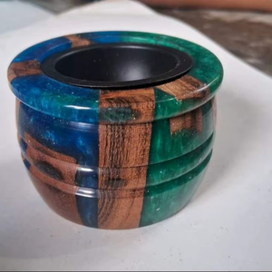 Beautiful Mubkhar Bone Inlay <b>Incense</b> Burner with Bakhoor & Medkhan Resin <b>Box</b> Modern Design All-Season Use Factory Direct - Product Image 2