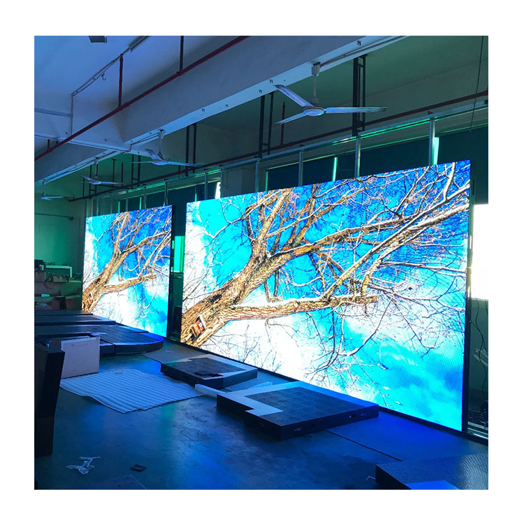 Shenzhen led video dinding ultra tipis 4K 8K dalam ruangan layar panel rgb iklan komersial layar display led dalam ruangan 4K