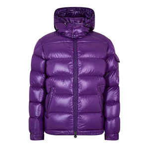 Wholesale New Men's Autumn Canvas Stand Collar Puffer Jacket Breathable Windproof <b>Thick</b> <b>Winter</b> <b>Coat</b> Warm Bubble Front Logo - Product Image 1