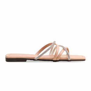 Pantoufles décontractées fauve pour femmes - Product Image 4