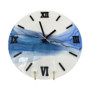 HANDMADE Epoxy Resin <b>Wall</b> <b>Clock</b> Epoxy Resin Living Room best qulatiye Furniture Home <b>Decor</b> <b>Wall</b> <b>Clock</b> Customized best - Product Image 1