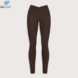 Leggings de Yoga Personalizados de Cintura Alta para Mujer, Elásticos en Cuatro Direcciones, Sin Costuras, para Entrenamiento, Running y Actividades Deportivas, Fabricante - Product Image 4