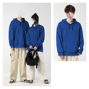 เสื้อฮู้ดดี้โอเวอร์ไซส์พิมพ์ลายตามสั่งสำหรับทุกเพศ ฤดูใบไม้ร่วง ผ้าโพลีเอสเตอร์/คอตตอนฟลีซ รับผลิตแบบ OEM สำหรับโปรโมชั่น - Product Image 2