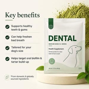 Polvo Limpiador Dental para Mascotas al por Mayor para Perros y Gatos, Cuidado Bucal Personalizado, Polvo Seco que Previene el Sarro Dental, Suministro de Algas Marinas Naturales - Product Image 3