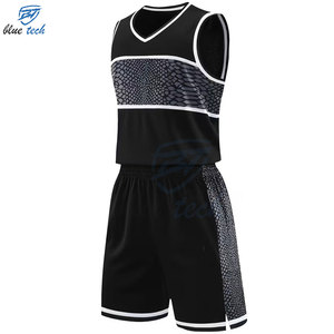 Custom Plus Size Men's Basketball Uniform Set Wholesale Sublimated Jersey Shorts Teams Quick Dry Breathable Custom Printed - Product Image 2
