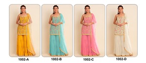 Winter Shalwar Kameez sophistiqué avec Heavy Fox Georgette Sarara et Multi-Thread Work - Product Image 2