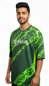 Camiseta Urbana Oversize de Sublimación para Hombre, Estilo Holgado, Casual y a la Moda - Product Image 5