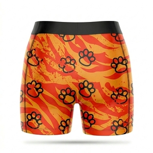 <b>Men's</b> <b>Compression</b> <b>Shorts</b> Mid Waist Breathable Spandex Polyester Casual Sport Underwear - Product Image 2
