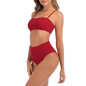 High Quality Beachwear Women Casual Sexiness Vacation Wear Bra Style Beachwear <b>Bikini</b> Latest Swimwear - Product Image 5