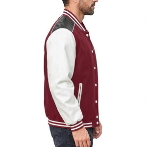 Veste d'hiver confortable et chaude pour homme, style Letterman, pour le streetwear et les activités de plein air, en vente en ligne - Product Image 5