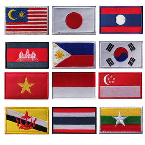 แพทช์ปักโลโก้แบรนด์แฟชั่นแบบกำหนดเอง พร้อมแผ่นรองรีดร้อนและตัวเลือกติดเวลโครสำหรับเสื้อผ้าสตรีทแวร์ - Product Image 5