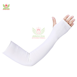 Manchons de bras de jeu pour hommes en Spandex/Polyester extensible, impression par sublimation, 160g, personnalisables pour équipes, OEM - Product Image 5