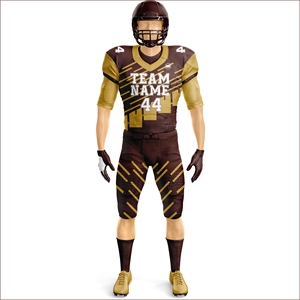 Ensemble Maillot et Pantalon de Football Américain Personnalisé Direct Usine – Performance, Séchage Rapide, Compression, Nom d'Équipe Imprimé - Product Image 2