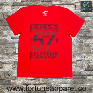 เสื้อยืดคอกลมแขนสั้นผู้ชายผ้าเจอร์ซีย์คอตตอน 100% ระบายอากาศได้ดี ไม่หดตัว เป็นมิตรกับสิ่งแวดล้อม น้ำหนัก 220 กรัม พิมพ์ลายสกรีน สไตล์ลำลอง - Product Image 2