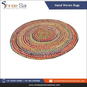 ชุดพรมปอกระเจาทรงกลมปักด้วยมือสำหรับห้องนั่งเล่นและห้องนอน - Product Image 2