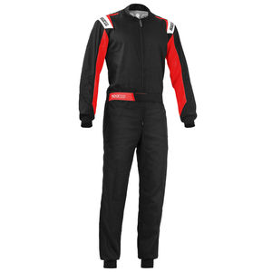 Breathable Windproof Flame-Retardant Waterproof Printed Anti-UV % Polyester Go Kart Racing Suit Plus Size Black Orange - Product Image 3