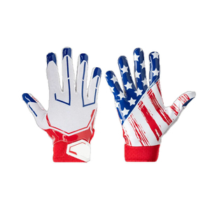 Guantes de Fútbol Americano para Niños y Jóvenes, Diseño Personalizado, Agarre Antideslizante, Protección UV, Novedad en Venta - Product Image 2