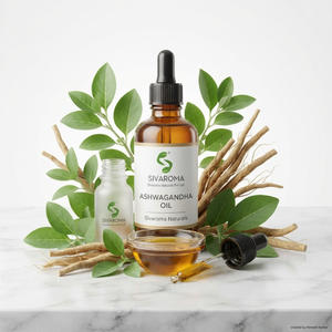 Huile d'Ashwagandha 100% pure de qualité supérieure certifiée GMP pour les formulations cosmétiques et de soins personnels commerciales, marque privée - Product Image 4