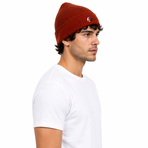Gorro de punto para hombre con tejido cálido y cómodo, ajuste flexible, cobertura cálida y textura suave acanalada para viajes y uso al aire libre. - Product Image 4