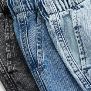 Pantalones Cortos de Playa con Estampado de Bandera Americana de Tela de Poliéster y Algodón para Niños, Pantalones Casuales al por Mayor, Jeans Lisos de Verano, OEM, Venta Caliente - Product Image 5