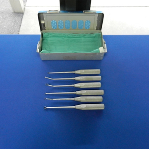 Codman V. Mueller Orthopedic Curette <b>Set</b> with Case - Product Image 1