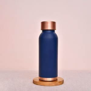 Customized Copper Water <b>Bottle</b> For Corporate Gifts Promotional Events Retail Stores Hotels Restaurants And Business Clients - Product Image 3