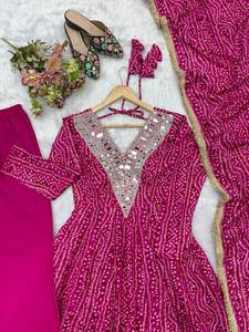 TENNECY REYON Nuevo Vestido Largo hasta el Tobillo con Bordado de Espejo para Mujer - Ropa de Fiesta sin Arrugas para la Temporada de Bodas - Product Image 6