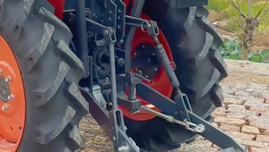 For B2741 4WD Mini Compact 27HP Wheel Tractor with Gear Drive Engine High-Accuracy for Farm Use Sprayers <b>Cultivator</b> Rotavator - Product Image 5