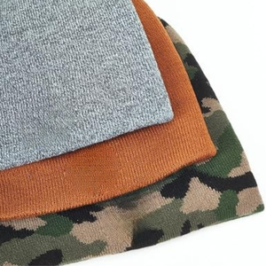 Chapeau en acrylique uni de qualité supérieure unisexe pour adultes, personnalisable, décontracté, chaud pour l'hiver, réglable, broderie et strass - Product Image 6