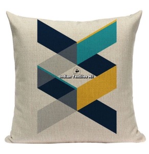 Top Selling Modern Decorative Custom Embroidery Cotton Geometric Abstract Bohemian Style Removable Washable Vintage <b>Throw</b> Pillow - Product Image 3