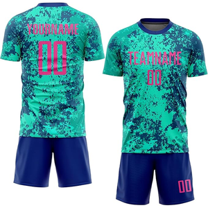 Tela de Alta Densidad que Absorbe la Humedad - Uniforme de Fútbol Personalizado Sublimado para Hombre - Uniformes de Fútbol Profesional para Equipos Completos - Product Image 6