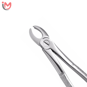 Pinzas de Extracción Dental No. Pinzas de Cirugía Oral Manuales con Mango Curvo Serrado 150 y 151, Venta al Por Mayor OEM - Product Image 2