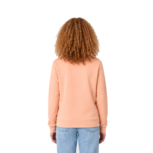 Sudadera de Mujer para Otoño, Estampada, Cuello Redondo, Corte Regular, Manga Larga, Color Sólido, 100% Algodón Felpa, Ecológica - Product Image 4
