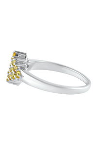 Anillo de Zafiro Amarillo en Plata de Ley 92.5 KLSR-11262 - Product Image 4
