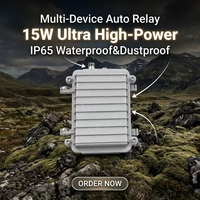 Station de relais portable IP65 étanche 15W haute puissance multi-appareils pour étendre la portée de communication dans les zones montagneuses