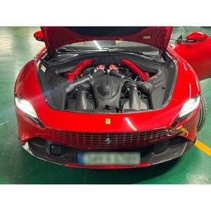 2024 페라리 로마 3.9 V8 가솔린 자동 변속기 63 km 럭셔리 중고차 왼쪽 스티어링 수출 준비 한국에서 - Product Image 6