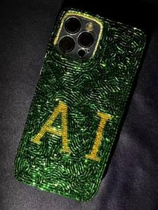 Funda Protectora para Teléfono Apple iPhone de 6 Pulgadas, con Diseño Floral de Corazón con Cuentas y Pedrería, a Prueba de Golpes, de Ziyan Handicraft - Product Image 6
