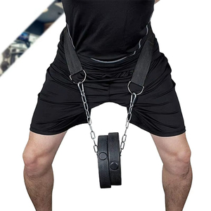 Adjustable Neoprene Waist Support Dip <b>Belt</b> <b>Chain</b> Closure for Weight Lifting Strength Training Unisex - Product Image 4