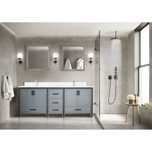 Dark Grey 80 In. Wide X 22 In. Deep Double Bath <b>Vanity</b> <b>Bathroom</b> <b>Vanities</b> Product - Product Image 2